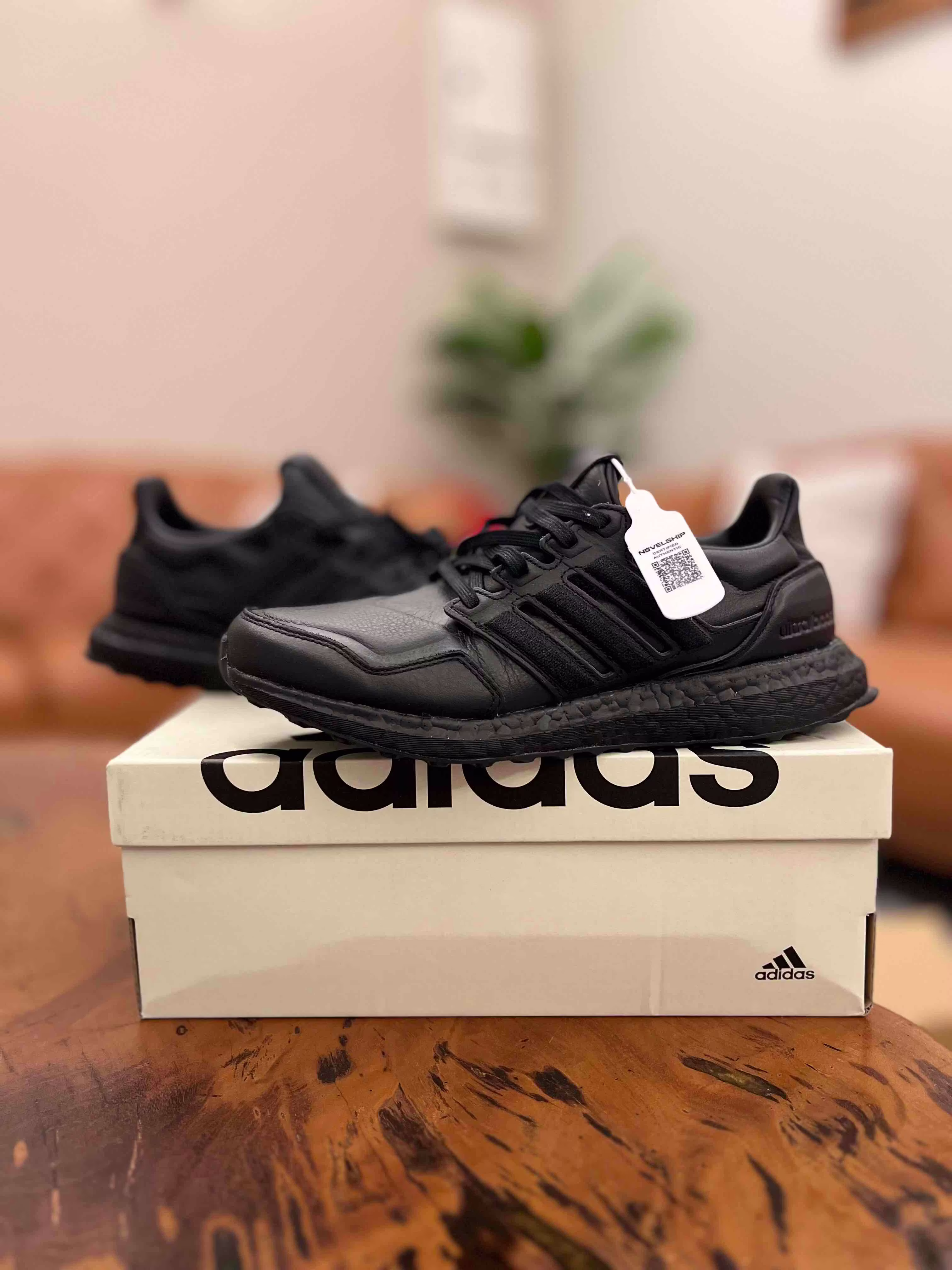 adidas UltraBoost Leather 'Core Black' EF0901 adidas UltraBoost Leather 'Core Black' EF0901